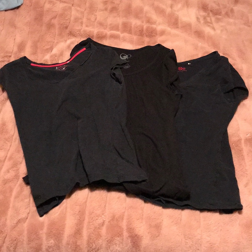 Basic black tees bundle